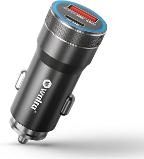 Walta Sumo 2.0 110W Dual Port Fast Car Charger | USB 80W + Type-C PD 30W | Intelligent Power Chip | Super VOOC Compatible... Price In India
