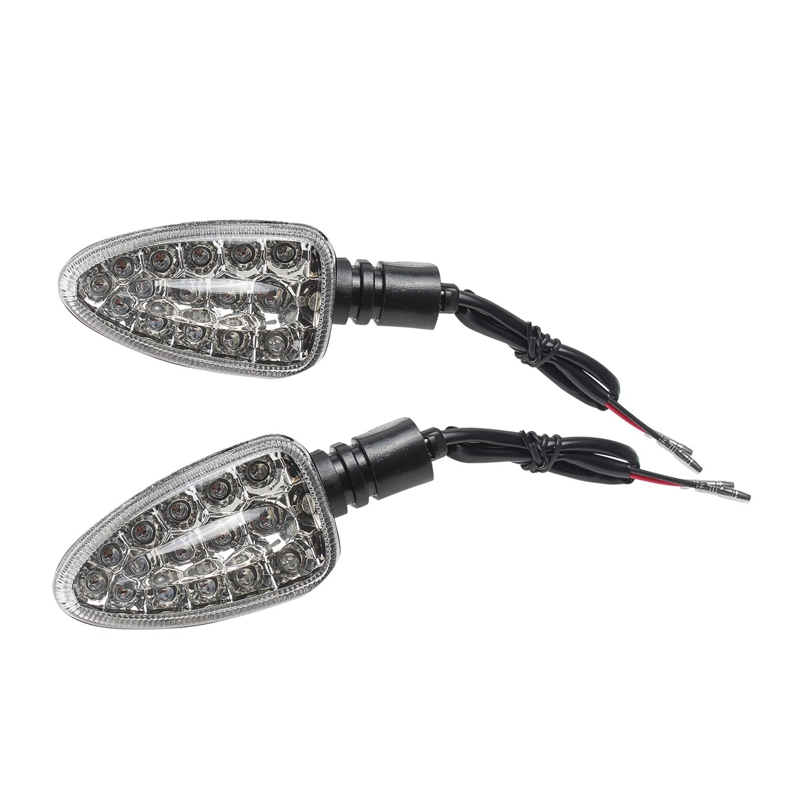Indicateurs de virage clignotants transparents pour moto R1150R Rockster et R850R