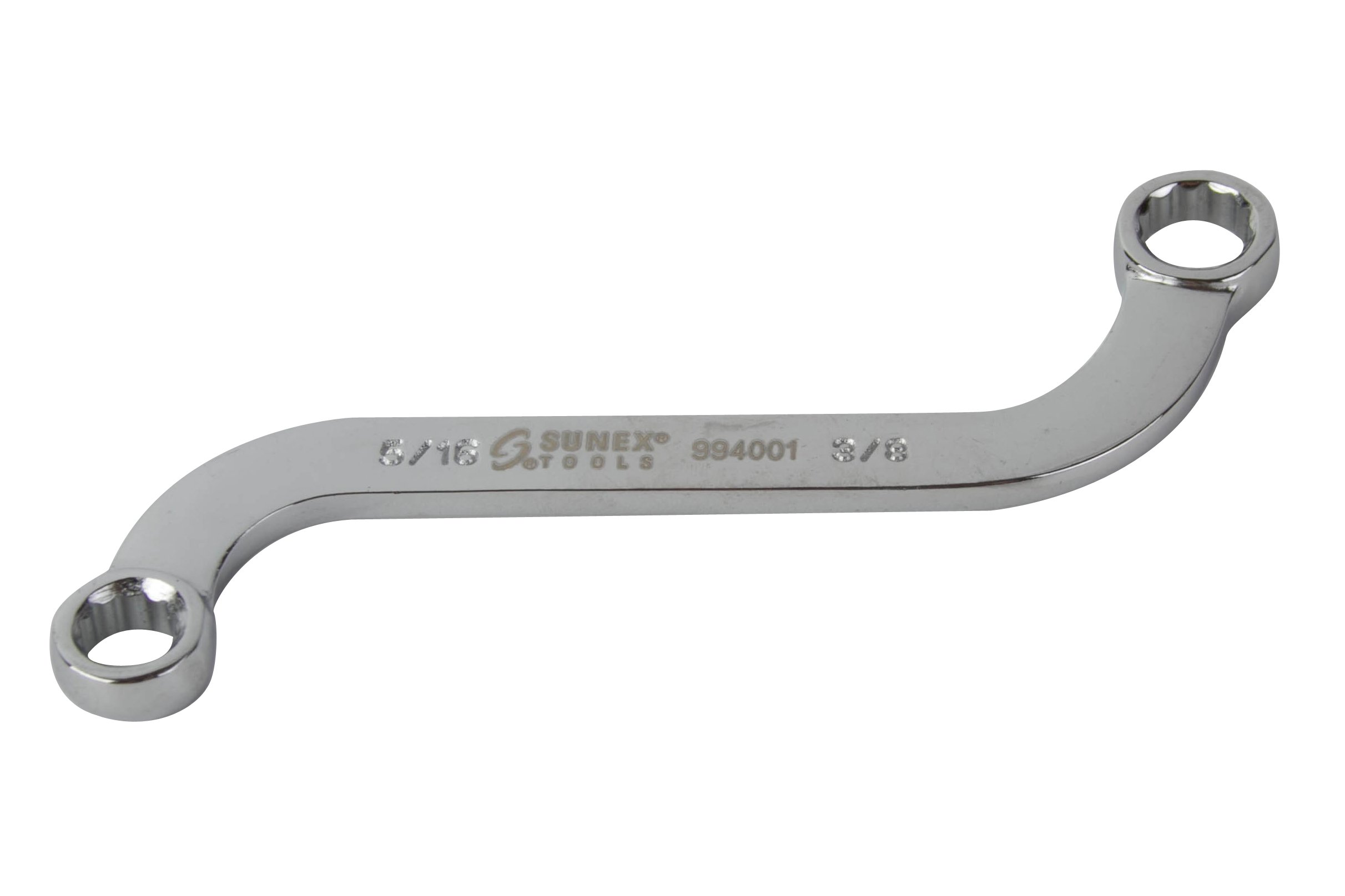Sunex 994001 5/16-Inch x 3/8-Inch S-Style Box Wrench