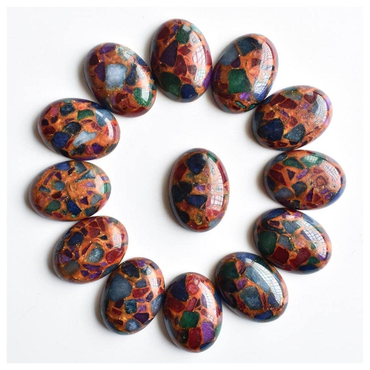 Piedras de cristal de ónix natural para centros de mesa y jarrones elegantes