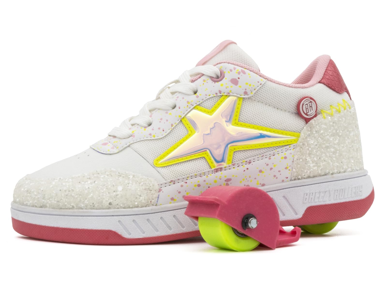 Breezy Rollers Chaussures à roulettes pour Enfants I Rollers-Sneakers I De Chaussures de Rue pour Filles et Garçons à Rollers en Quelques Secondes I Baskets à roulettes