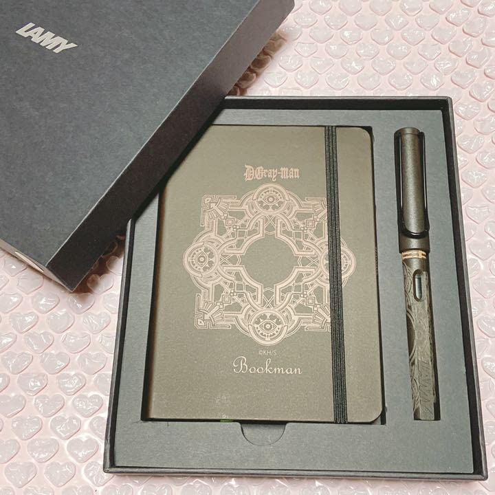 D.Gray-man 原画展　LAMY 万年筆　ノート　ブックマン D.Gray-man 原画展LAMY 万年筆ノートブックマン