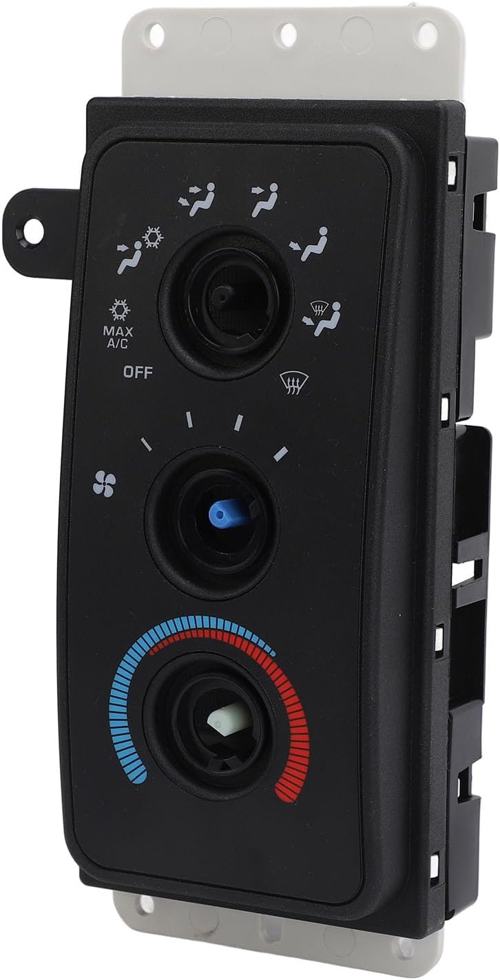 AC Blower Switch, HVAC Control Switch Air Conditioning Control Switch Compatible with 1500 2500 3500 HS-364