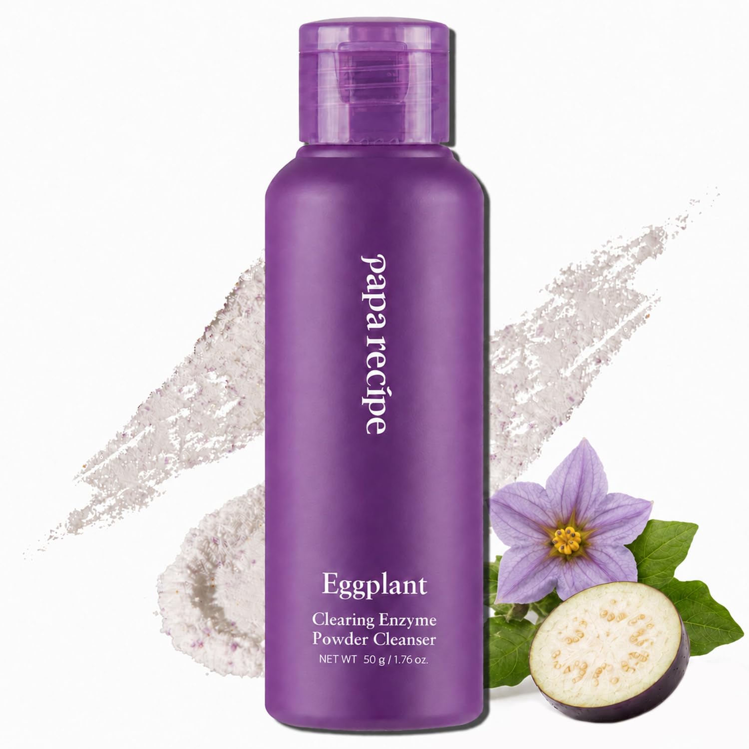 Amazon.com: Papa Recipe Eggplant Enzyme Powder Cleanser (1.7oz/50g