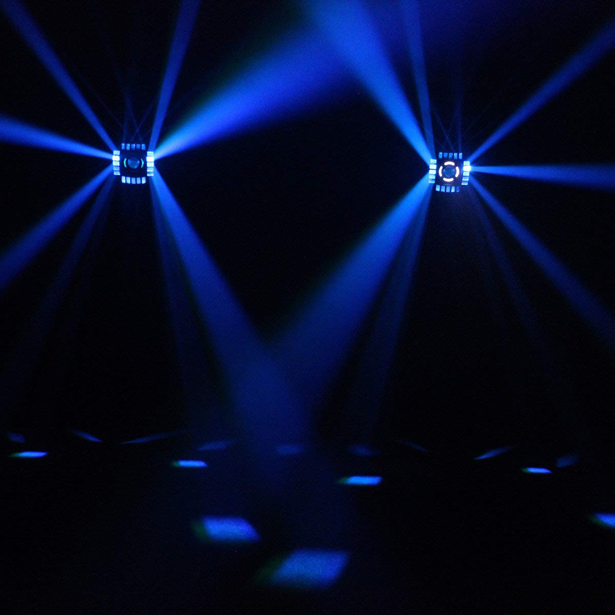 Jeu de lumières à led BOOMTONEDJ Xtrem Led, 3 effets en 1, effets pré-programmés, 4 modes de fonctionnements, DMX , idéale pour Fête, Soirée, Bar, Anniversaire, Club, DJ Disco, effet wouaou assuré !!