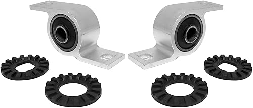 Metrix Premium - Buje de brazo de control delantero L&R inferior trasero 523681 y 523682 para Subaru Impreza Outback 2004, Submodelo Impreza RS