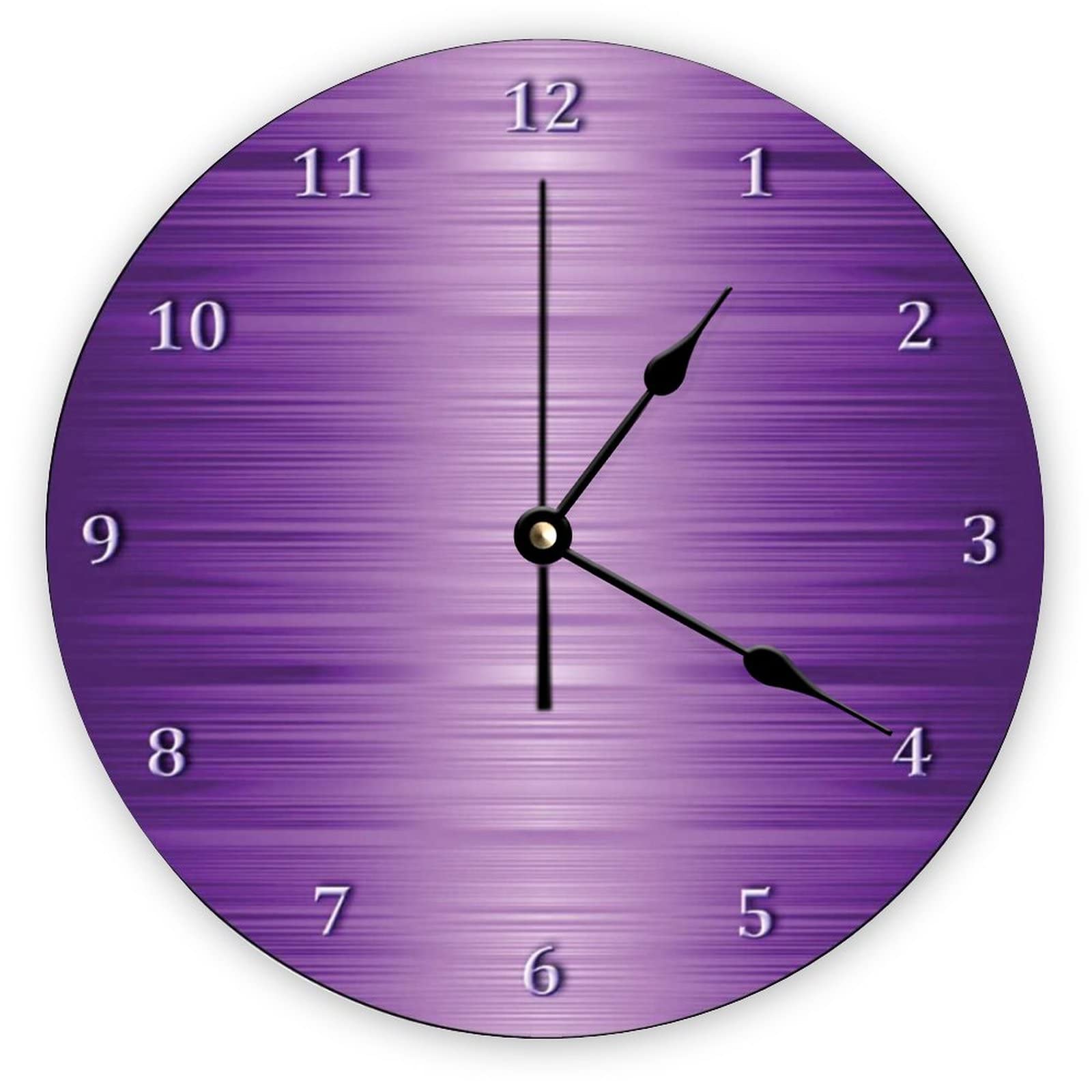 Orologio Da Parete Gentpovth 8 Pollici - Senza Ticchettio, Numeri Leggibili, Design Elegante Per Interni - Foto 2