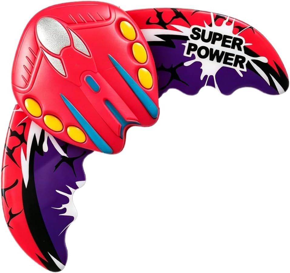 QWEPU Power Devilfish Pool Diving Toy Set,Diving Power Devilfish Torpedoes Swimming Underwater Pool Training Toys Games Training Toys-red-32.5 * 24.5 * 4 cm
