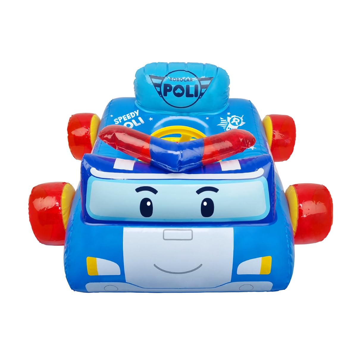 Amazon | ロボカーポリー(RobocarPoli) ハンドル付きクッションうきわ