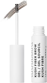KUSH Fiber Brow Gel – Tinted Gel Fluffs, Fills + Holds Eyebrows for a Fuller, Natural Look – Conditioning, Vegan Formula