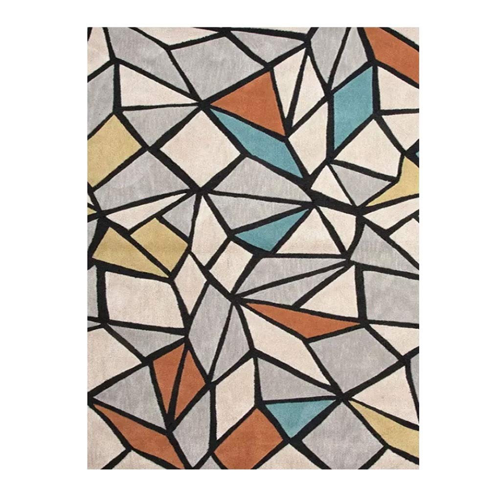 Tapis de salon moderne et ultra doux lavable en machine pour chambre