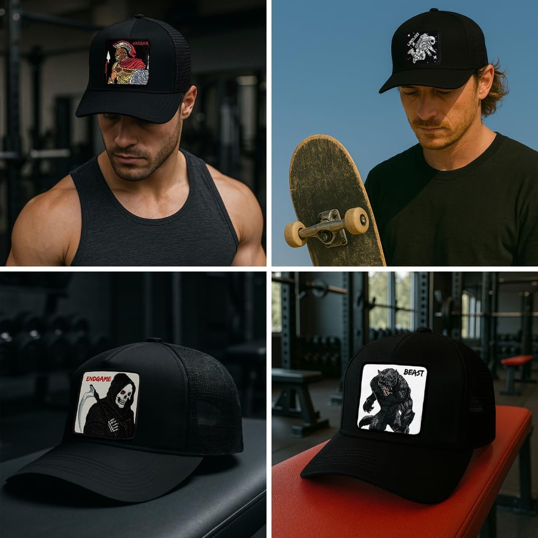 Summer Of "94 Premium Unisex Adjustable Snapback Mesh Black Trucker Hat for Men and Women