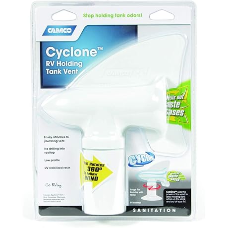 Upgrade Your RV Waste Management with the Camco Cyclone: Your RV's Ventilation Solution
