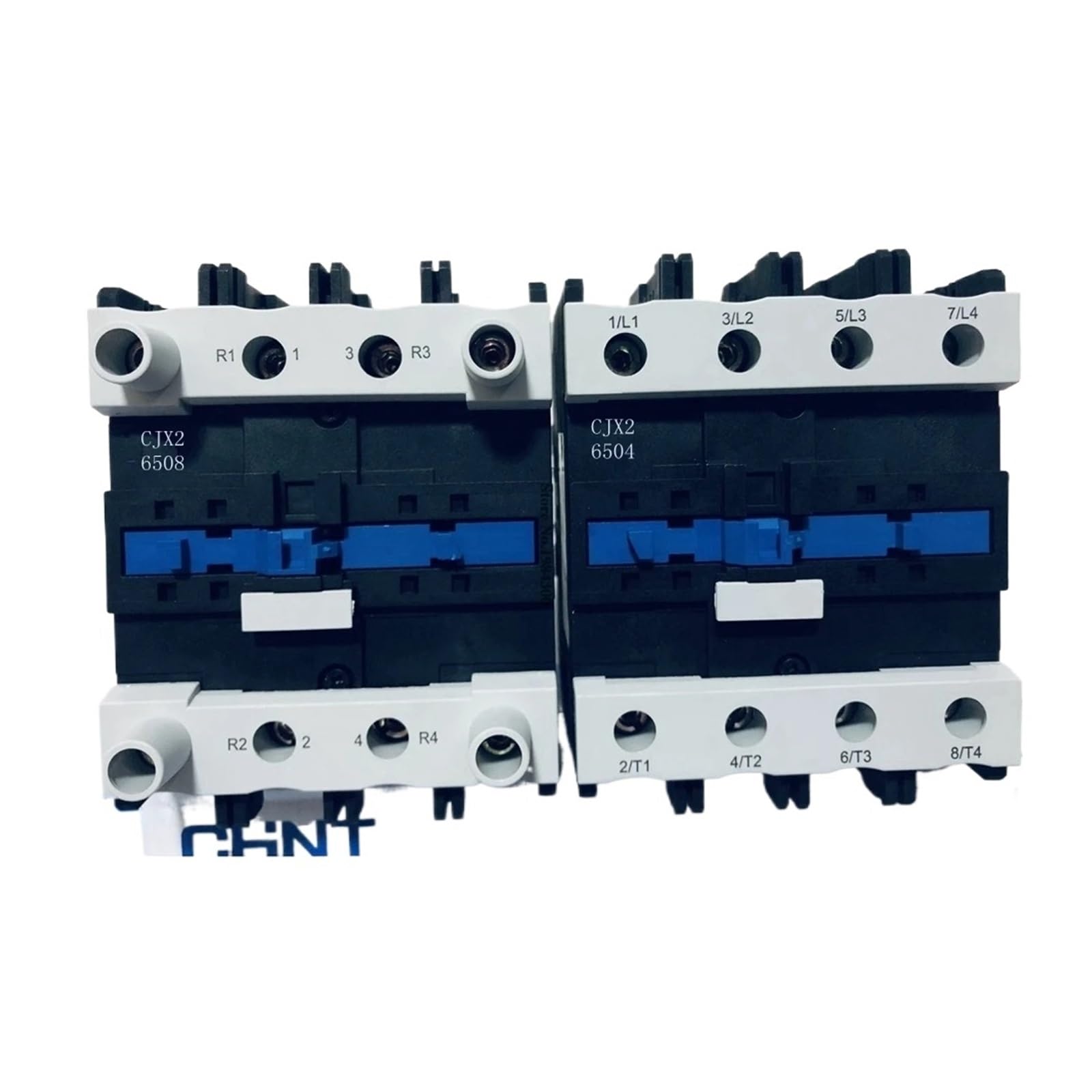 Contacteur CJX2-6504 4NO 65A relais de puissance rail DIN 24V