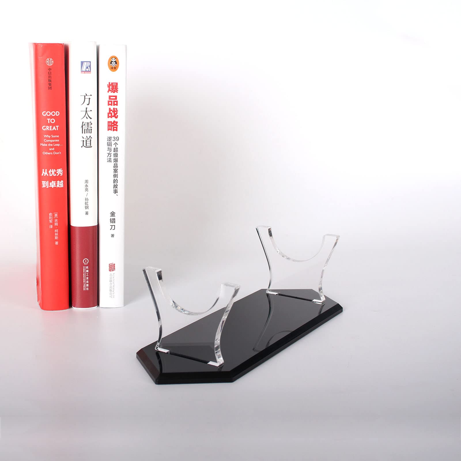 Stand Per Spada Laser Da Parete - Supporto In Acrilico Con Viti, Per Display - Nero O Trasparente