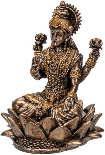 Miniatura 6 de Pacific Giftware Estatua de resina en miniatura Hindu God Lakshmi