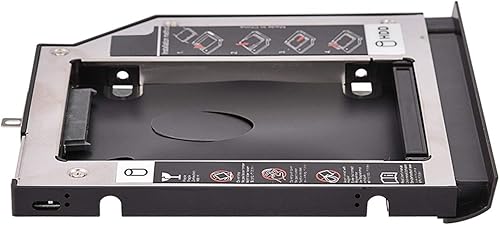Disco Duro Óptico Bay Caddy HDD SSD Recinto Disco Duro DVD Adaptador para Portátil