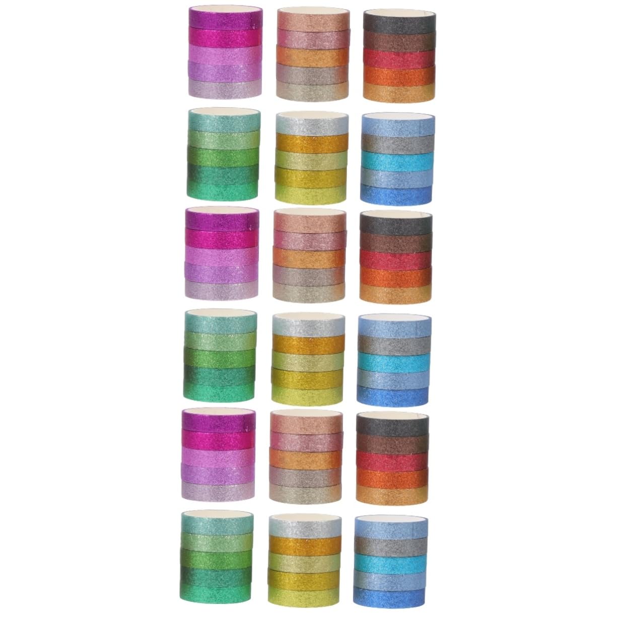 SEWACC 90rollos Cinta Washi para Manualidades y Scrapbooking para Planificadores y Proyectos