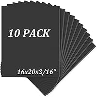 Vista 15 de Mat Board Center, paquete de 10 tablas de espuma sin ácidos, tableros de espuma blanca de 11 x 14 pulgadas, 1/8 pulgadas de grosor