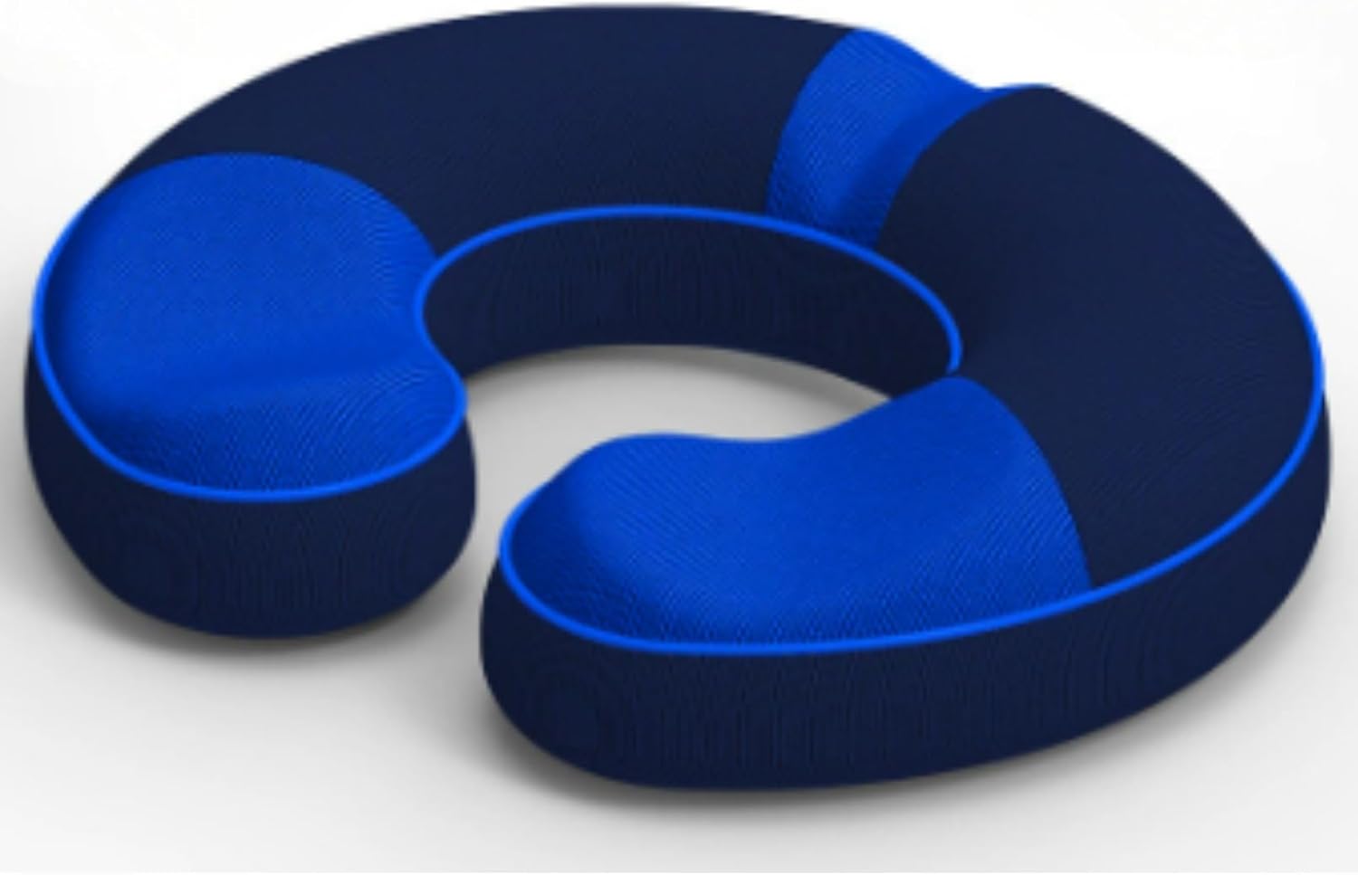 ULOVEJOY携帯記憶綿痔座布団、オフィスU型緩慢反発圧縮座布団 (男の金,a)