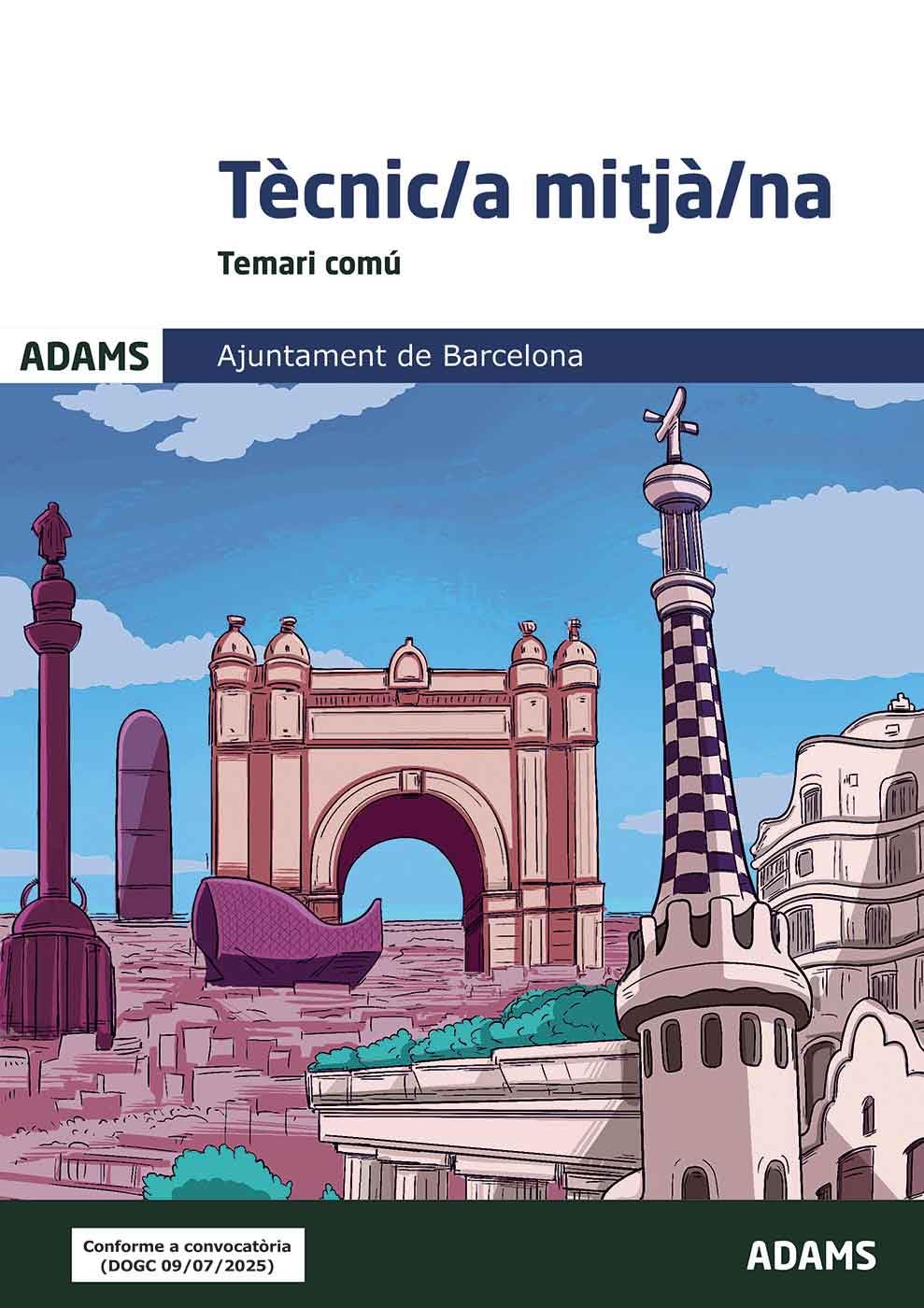 Temari comú Tècnic-a mitjàn-a. Ajuntament de Barcelona