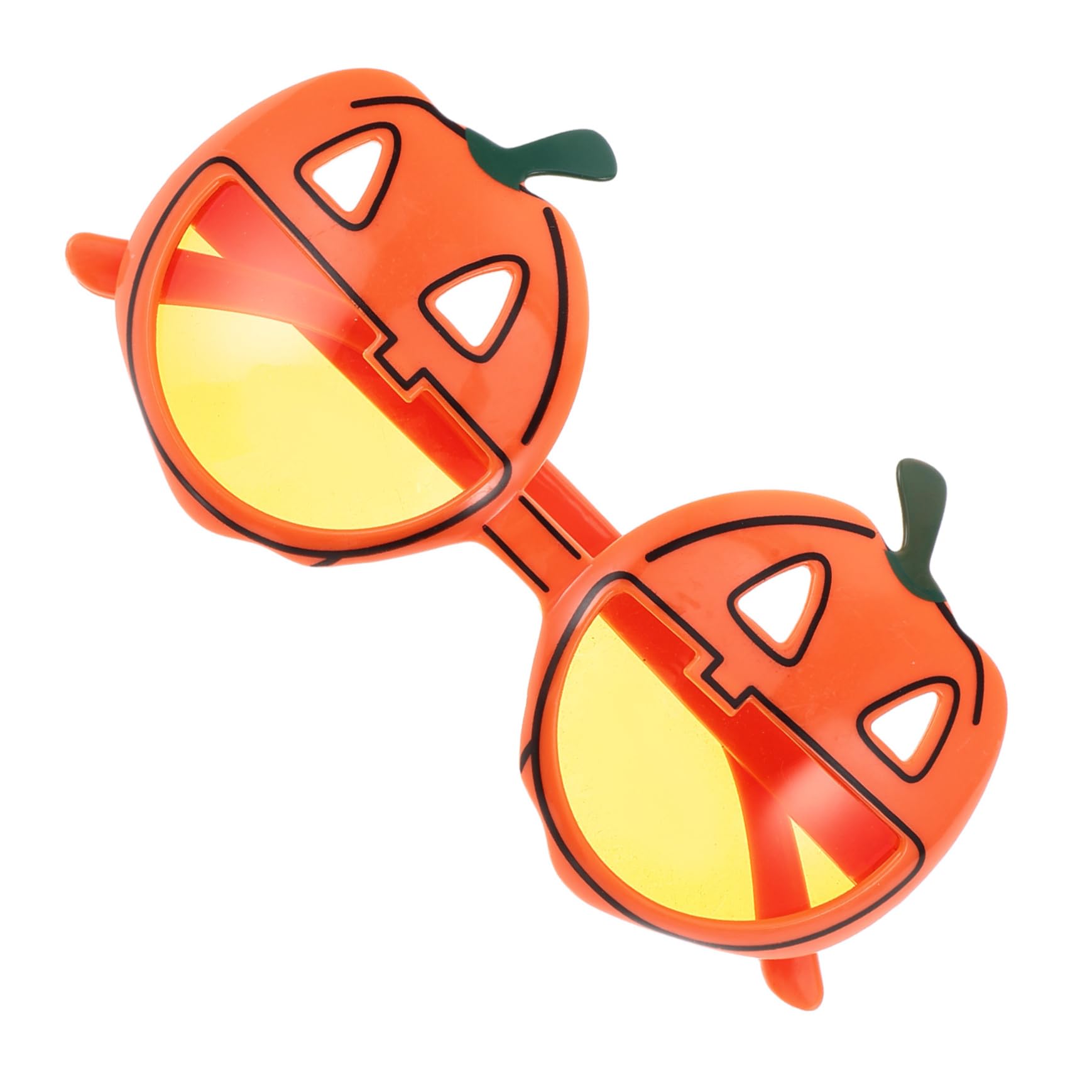 FRCOLOR Halloween Eyeglass Frames Sun Glasses Jack-o-lantern Design for Adults Kids