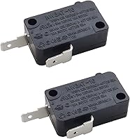 Vista 8 de KW3A - Interruptor de bloqueo para puerta de horno microondas, 16A, 125VAC/250VCA, repuesto para horno de microondas, interruptor de puerta