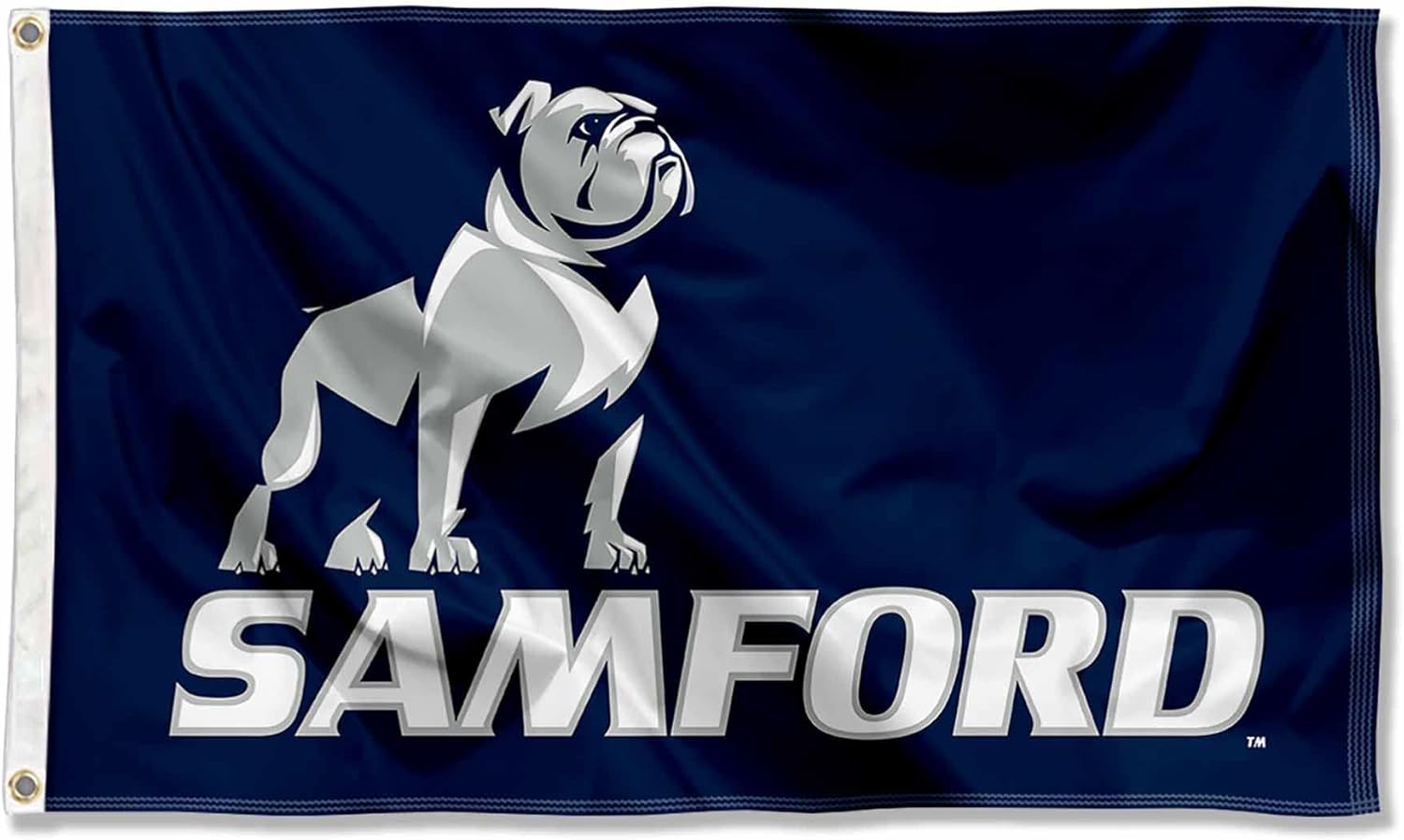 Samford Bulldogs New Logo Flag