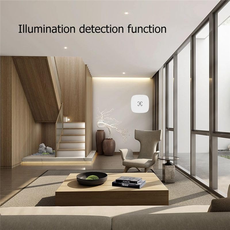 ZigBee Czujnik ruchu obecności człowieka z detekcją luminancji / odległości 5/110/220 V Tuya Smart Life Automatyka domowa