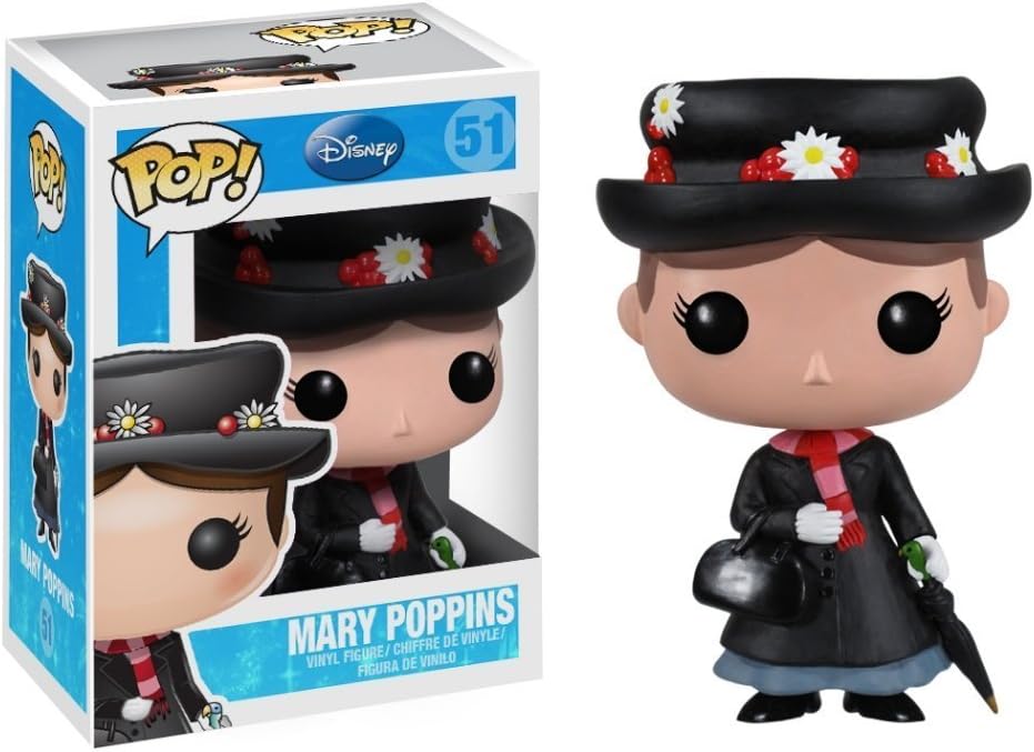 Funko POP Disney Series 5: Mary Poppins Vinyl Figure, Black, Standard (3201)