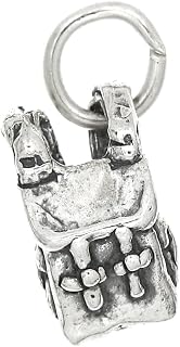 LGU Sterling Silver 3D Backpack Satchel Charm