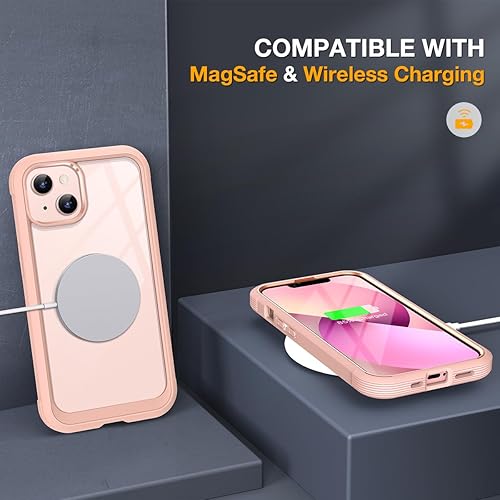 Miniatura 422 de Miracase Glass Series - Funda para iPhone 11 de 6.1 pulgadas, funda resistente de cuerpo completo mejorado con protector de pantalla de vidrio Negro