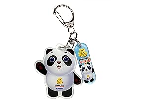 2022 Panda Keychain for Winter Games