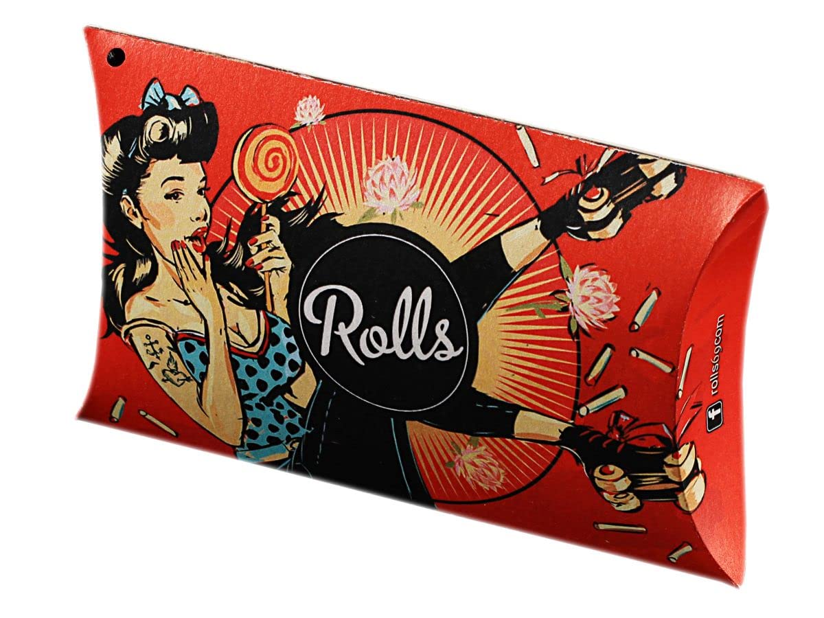 Rolls Value Pack 3X VIP-40 Pack (Red), Screw Cooling System, 69 Special pre Filter tip, für Papers-Keine Aktivkohle