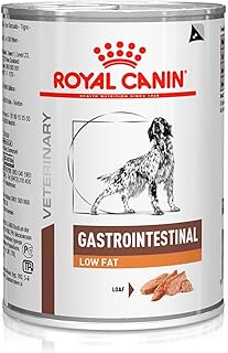 Royal Canin Veterinary Gastrointestinal Low Fat Mousse | 12 x 420 g | Diät-Alleinfuttermittel für ausgewachsene Hunde | Zur Unterstützung der Verdauung und bei Übergewicht product image