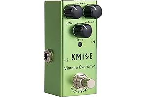 Kmise Vintage Overdrive Pedal: Unleash Sonic Bliss for Electric Guitars