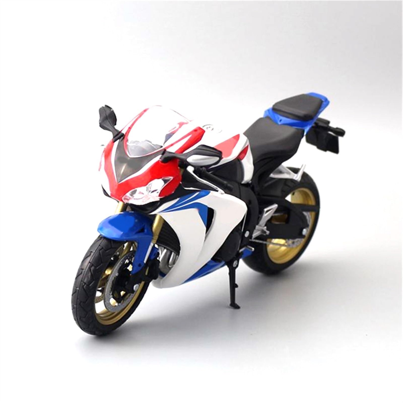 SEYXF Motorbike Toy 1:12 for H-onda CBR 1000 RRR Alloy Motorcycle Model Simulation Metal Gifts(White Foam Box)