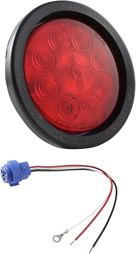 Grote 53462 SuperNova - Luces LED de parada y giro trasero (pin masculino (53252 + 91740 + 67002))