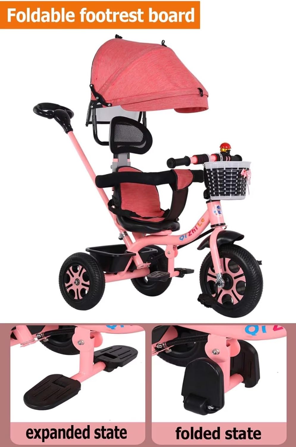 ラジオフライヤー3輪車デラックスキャノピーステア＆ストロール