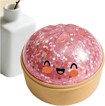 Soft Glitter Giant Rainbow Dumpling Squeeze Toy