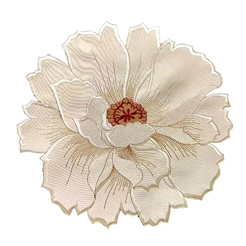 Jstoo wasserdichte Stoff Bestickte Untersetzer Einfache Wärmedämmung Tee Matte Cover