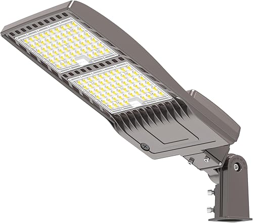 Miniatura 10 de BBESTLED Luz LED de estacionamiento de 480 V con fotocélula de 320 W - UL DLC listado 44800 lm IP65 5000 K montaje deslizante comercial al aire