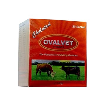 Unim Pharma Ovalvet Powder The Powerful for Inducing Oestrous - 20 Sachet