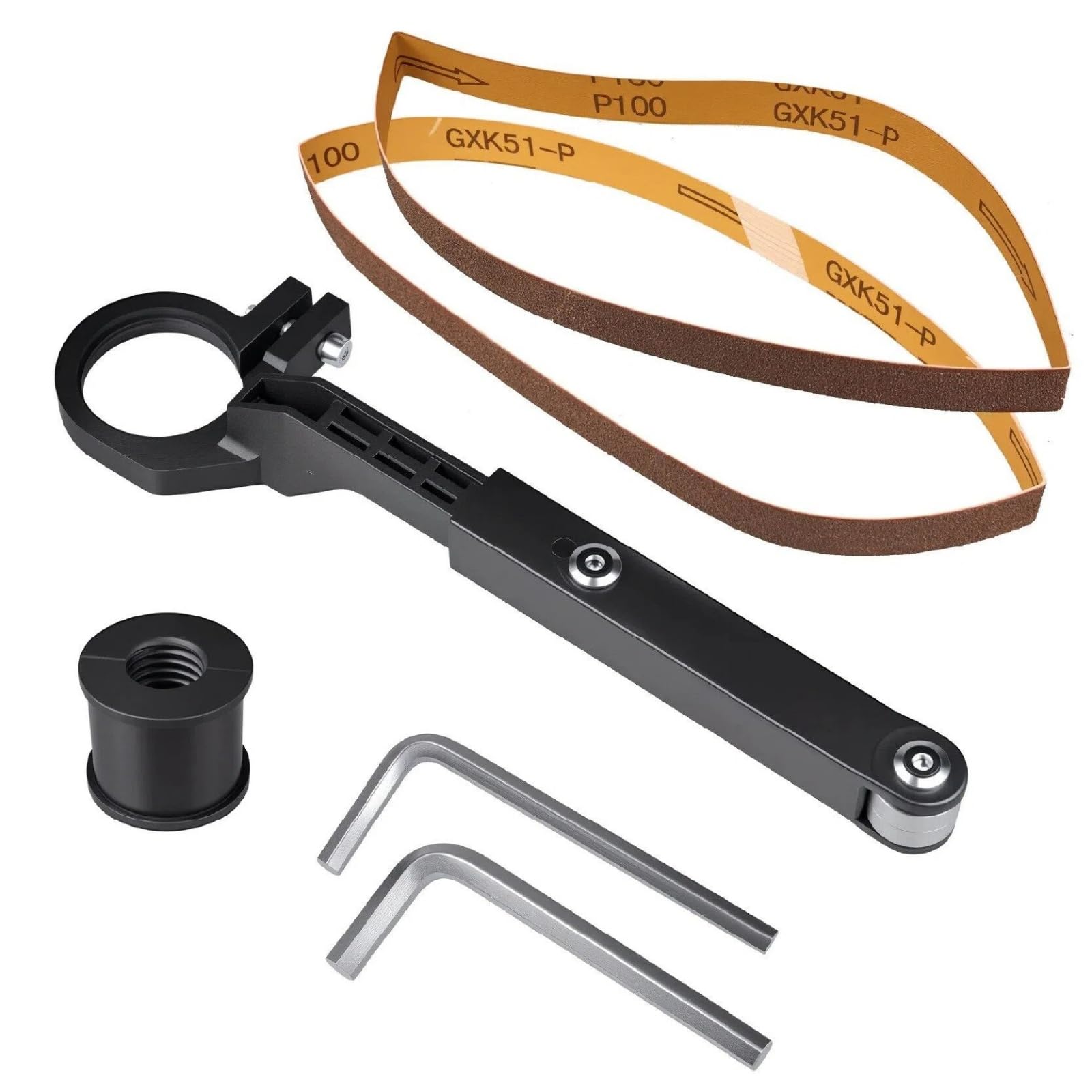 1 x Angle Grinder Conversion Tool, Modified Grinder Tool for Belt Sander, Multipurpose Accessory for DIY, Woodworking, Metallurgy and Improvement Projects