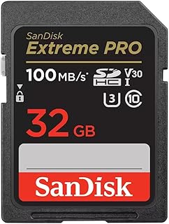 SanDisk 32GB Extreme PRO, Tarjeta de memoria, SDHC, hasta 100 MB/s + RescuePro Deluxe, UHS-I Class 10 U3 V30