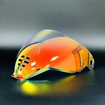 Motorcycle Helmet Visor Shield Mirrored Faceshield Replacement Face Shield for ICON for Airflite Helmets,comfortable