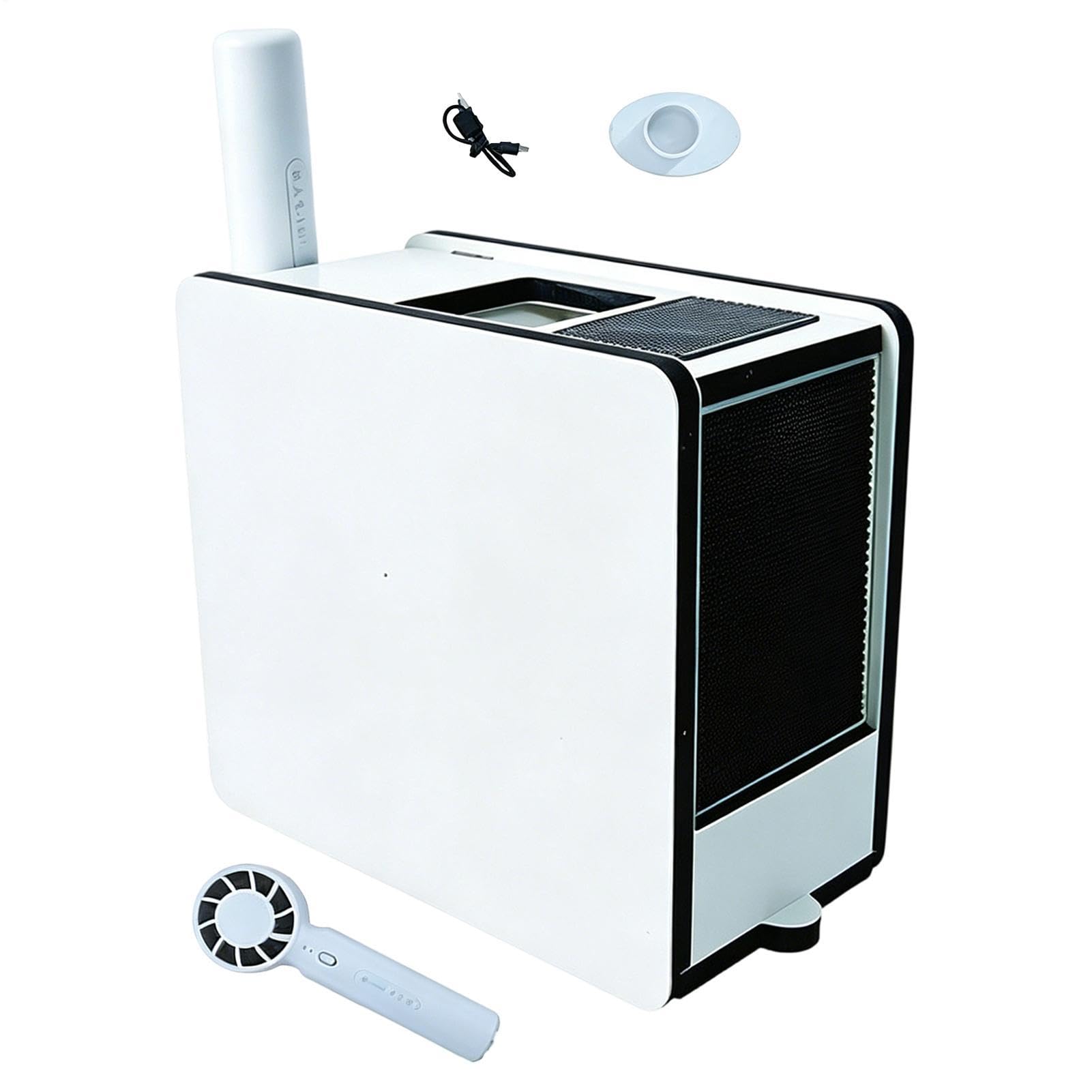 Electric Bird Feed Cleaner, Seed Shell Separator Machine With Air Blower System, Automatic Grain Sorting Device For Parrot Nutrition Preparation Safe Food Processing Pet Cage Use