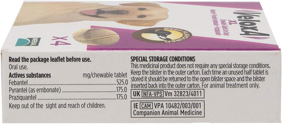 veloxa worming tablets