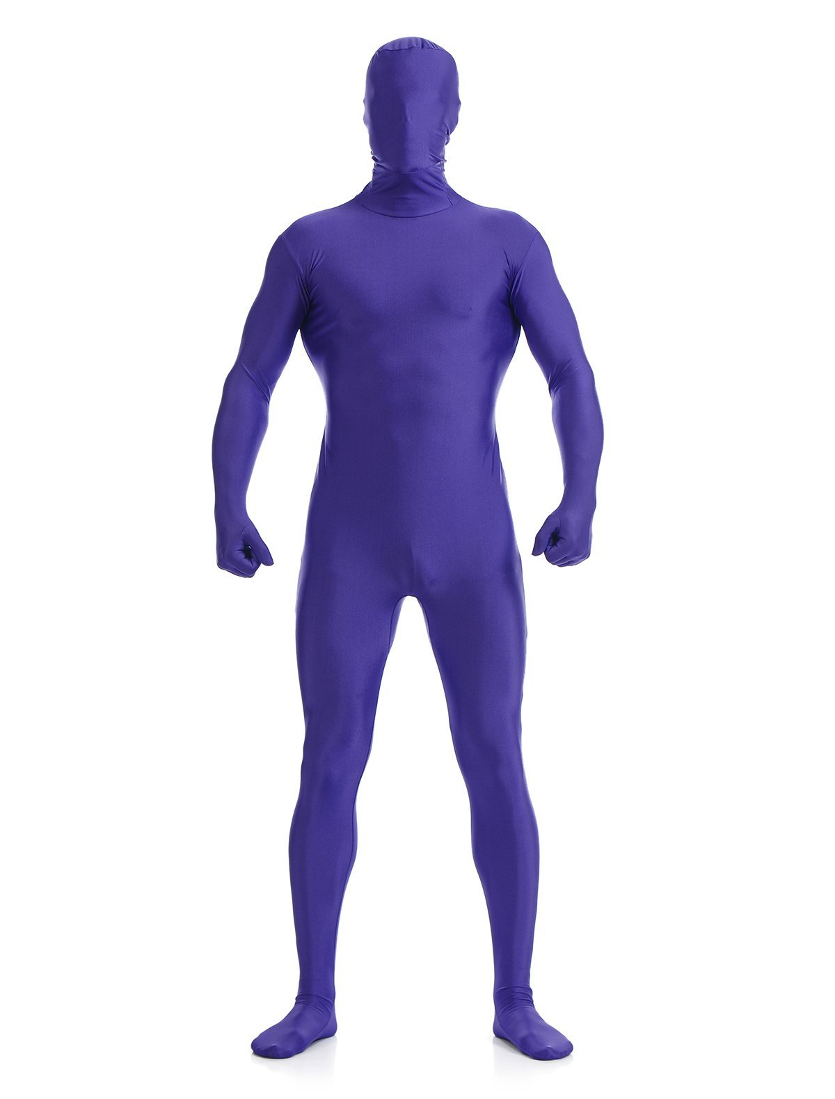 Ensnovo Mens Full Body Tights Suit Costumes Spandex Zentai Bodysuit