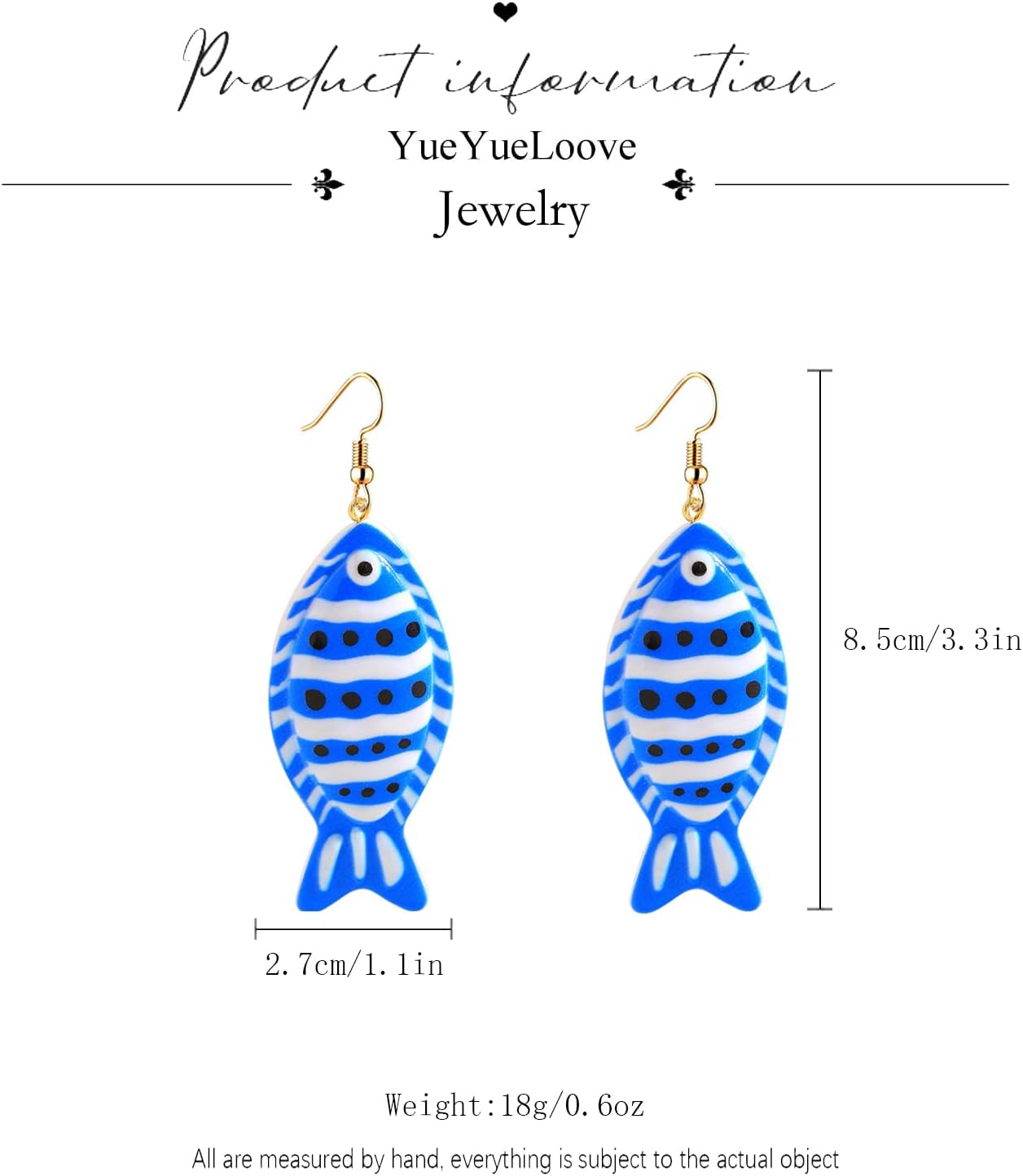 Fish Dangle Earrings for Women Boho Red Blue Fish Drop Earrings Summer Beach Vacation Dangling Jewelry 2026 Tropical Beach Vacation Outfit image 4